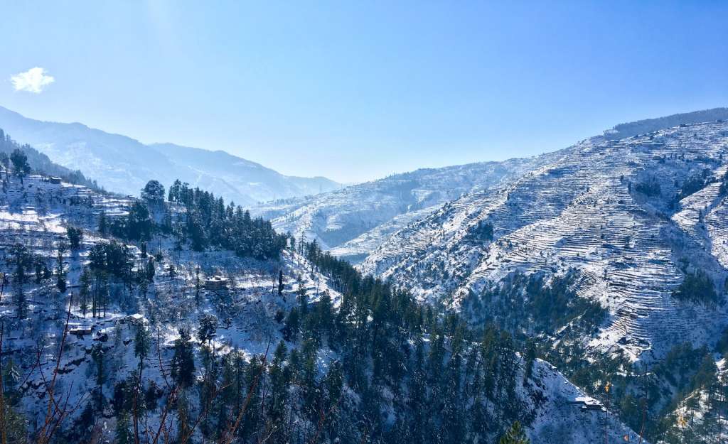Shimla: Amidst the stunning snow-capped mountains