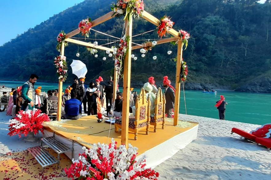 ganga kinare rishikesh wedding