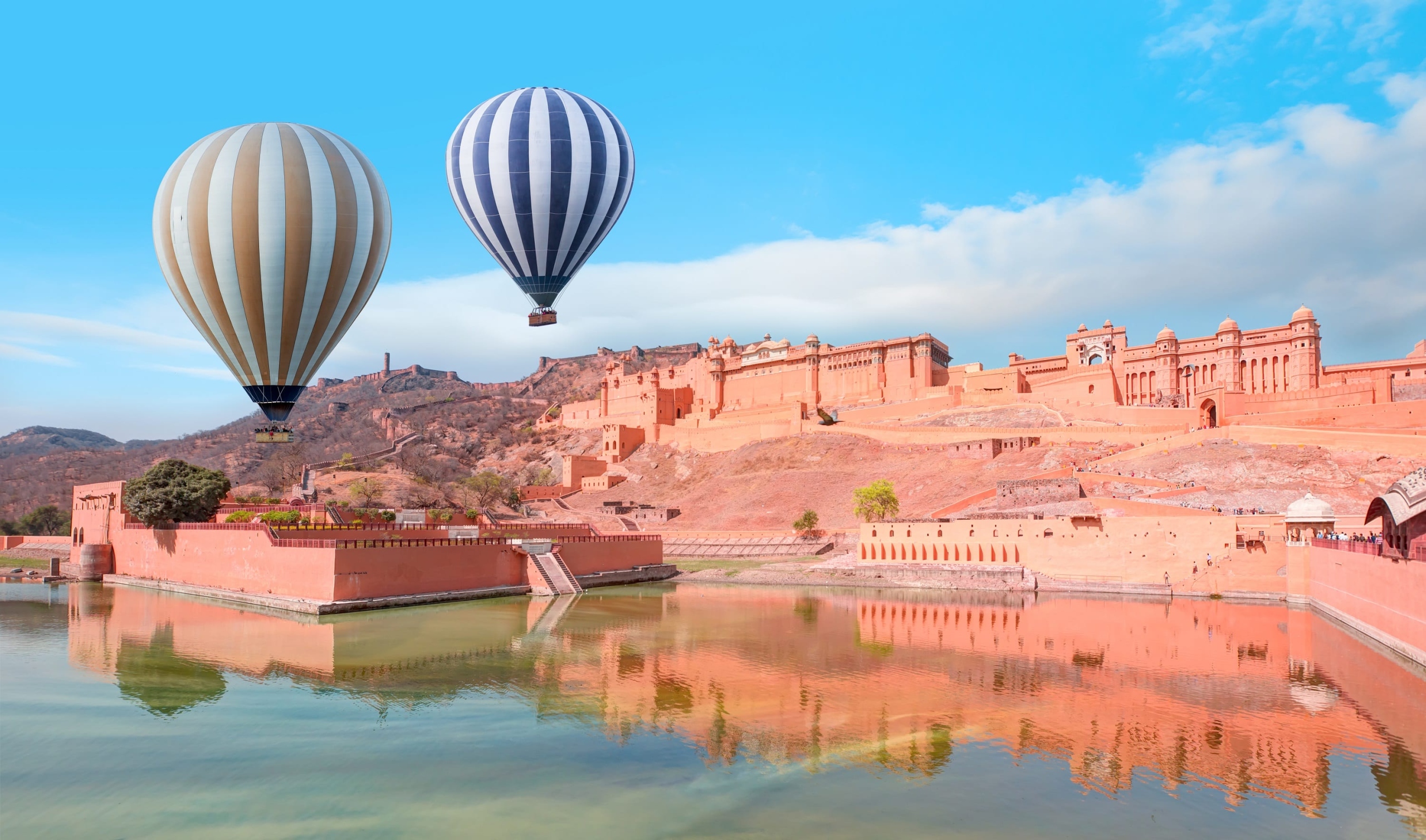 balloon ride in Jaipur