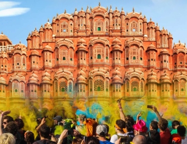 Holi Celebration in Jaipur