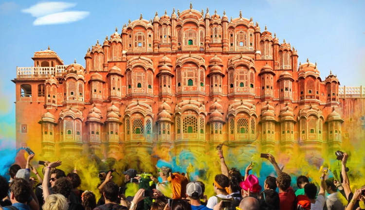 Holi Celebration in Jaipur