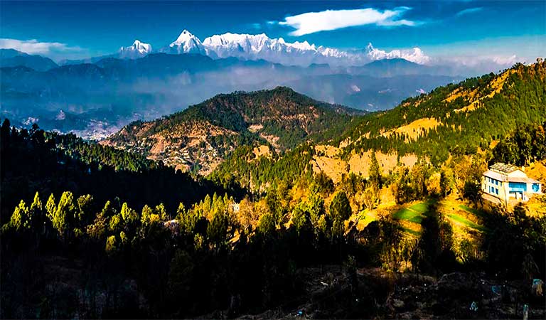 hill stations in Kausani